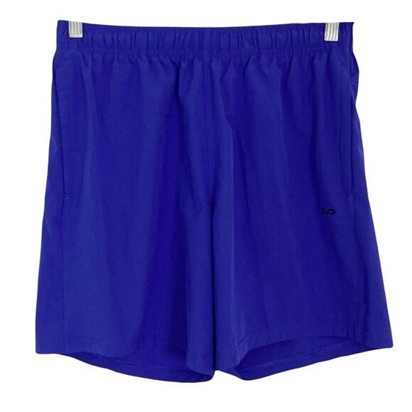 NWOT UNIPRO Short M 7” Inseam Qwik Dry Purple Stretch 2 Pockets Drawstring - Picture 1 of 5